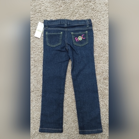 Rocawear Classic 2 Piece Set Yellow Shirt, Blue Pants Size 4T - Picture 4 of 13